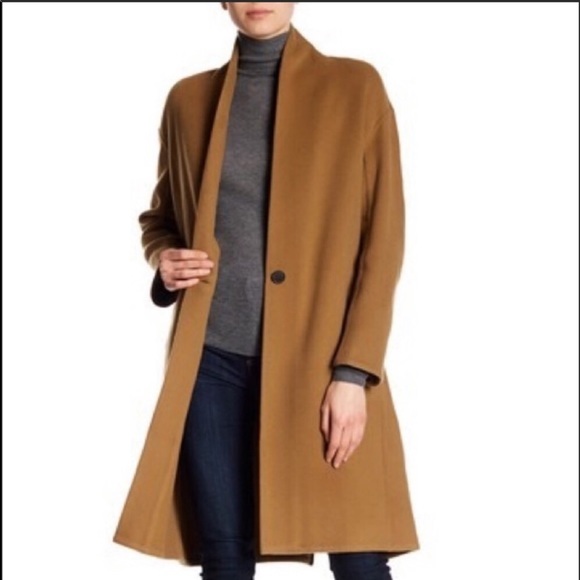 Vince Jackets & Blazers - Vince camel tan beige cocoon jacket coat trendy